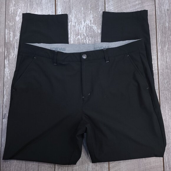 Adidas Pants Mens 38x31 Black Ultimate 365 Tapered Leg Golf Comfort Stretch - Picture 4 of 10